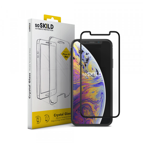SoSkild iPhone 11 Pro Max / Xs Max Double Tempered Glass Screen Protector